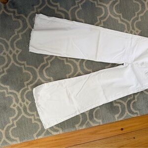 MOTHER Women's White Flare & Wide Leg Jeans